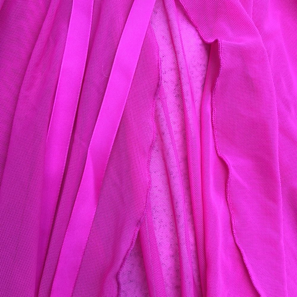 Maidenform Fuchsia Baby Doll Lingerie Bra Nightie, SZ M - Picture 6 of 6